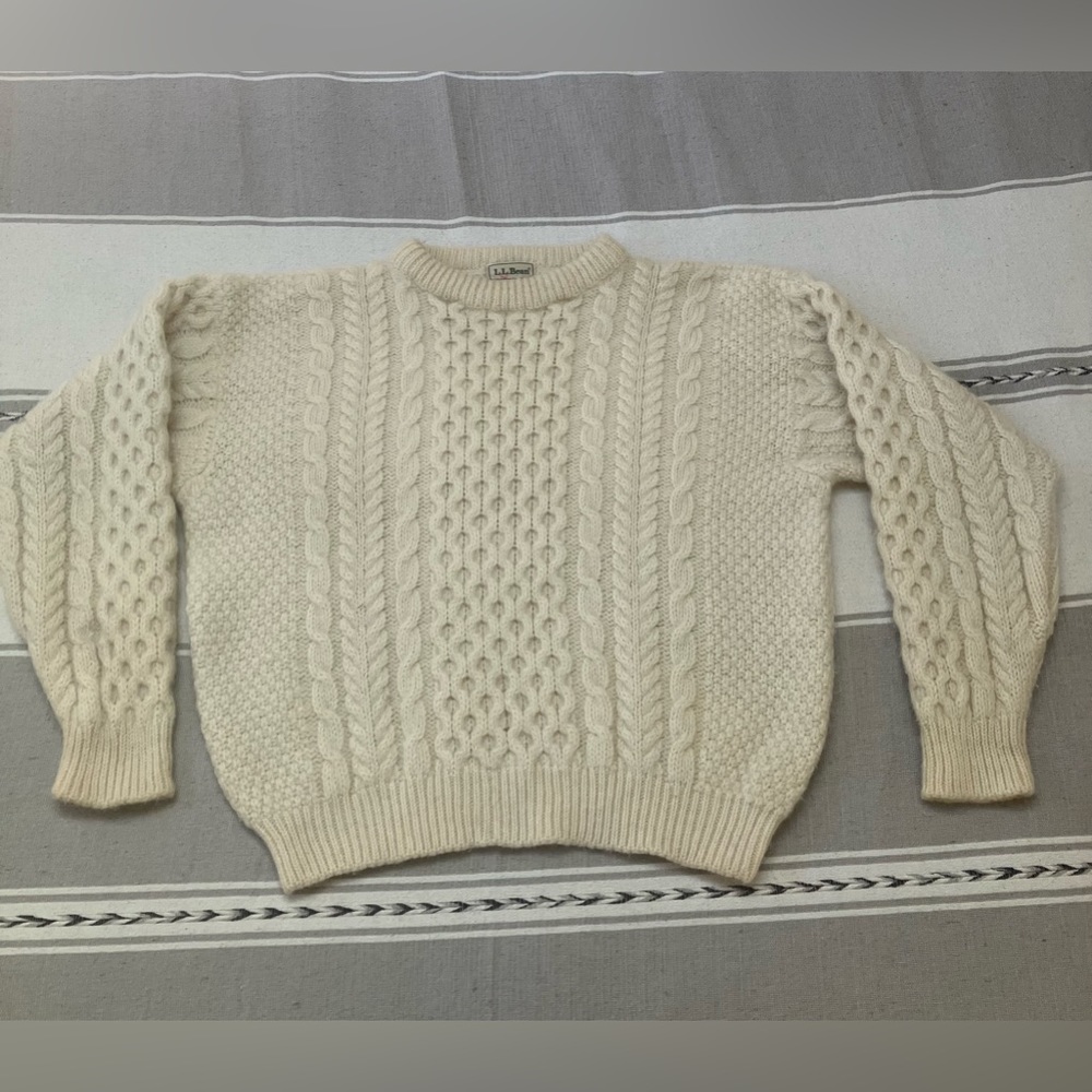 Vintage LL Bean Irish Fisherman’s Sweater